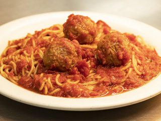 SPAGHETTI W/ MEATBALLS image