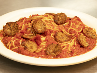 SPAGHETTI W/ ITALIAN SAUSAGE image
